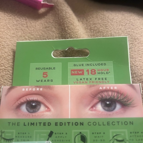 Celebrate in Pride!! Kiss Nails - plus 2 sets of colorful eyelash sets. All NIP - Picture 5 of 6